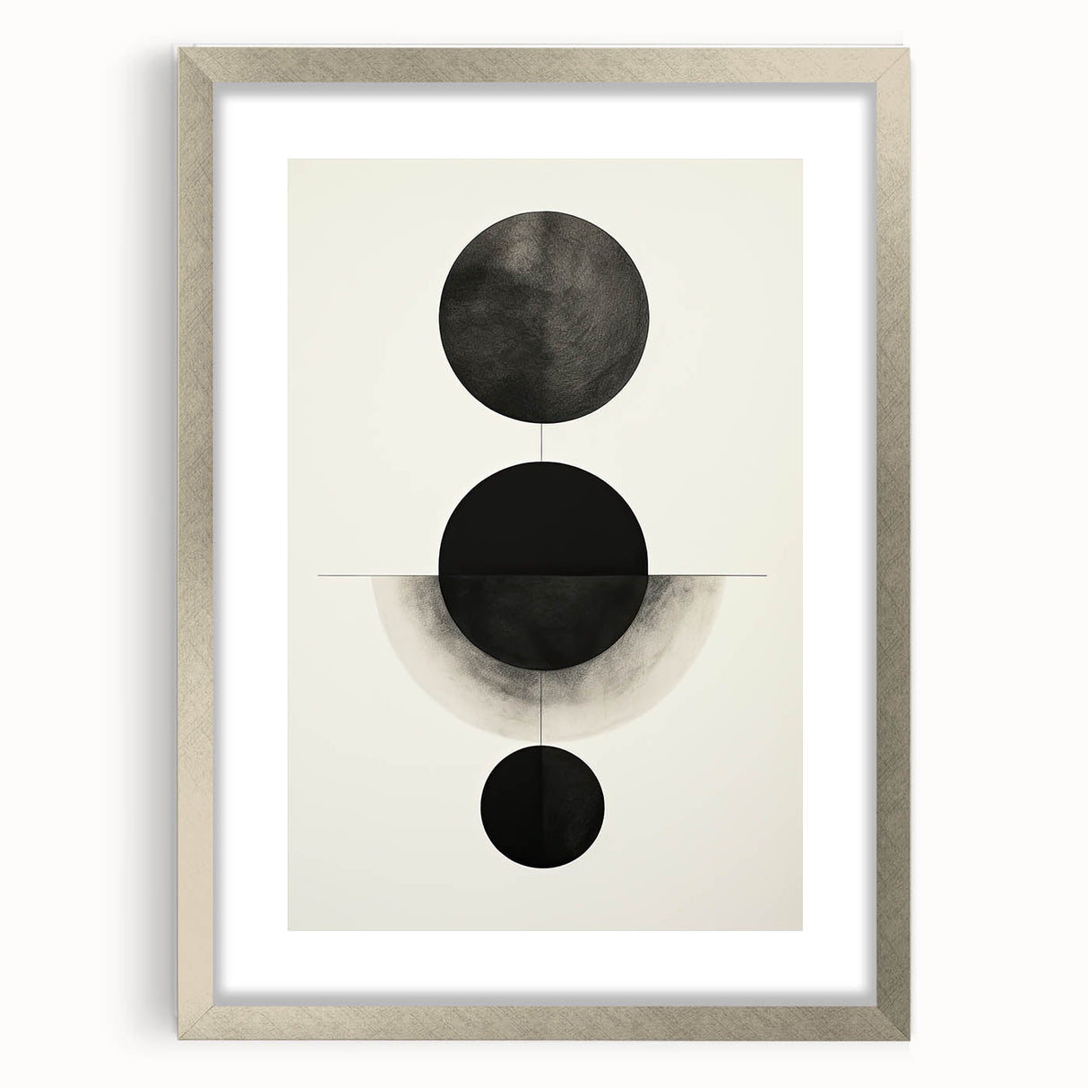 Framed Dining Room Prints – Minimalist Black & White Wall Art