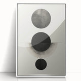 Framed Dining Room Prints – Minimalist Black & White Wall Art