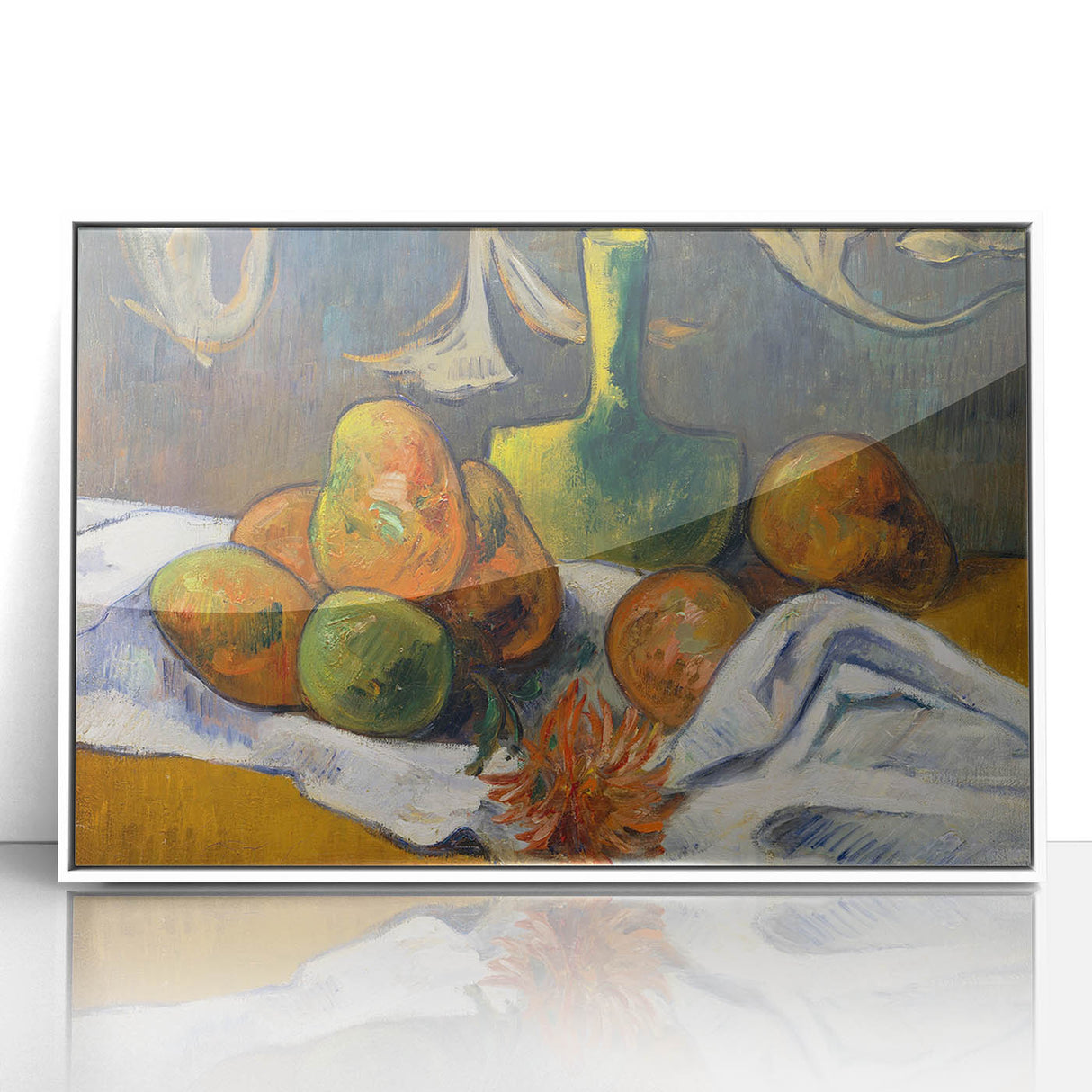 Modern Wall Art: Paul Gauguin’s Colorful Still Life with Fruit