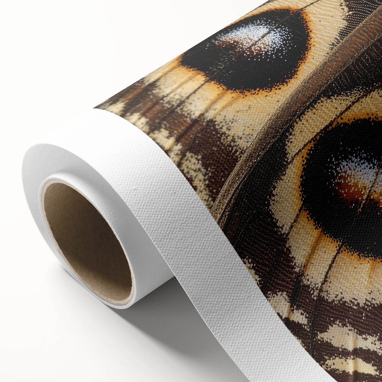 Art deco poster of a stylized animal in pastel shades on rolled canvas, ideal for nursery wall art.