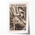 Bruce Springsteen Armadillo World Headquarters Poster - Retro Music Wall Art