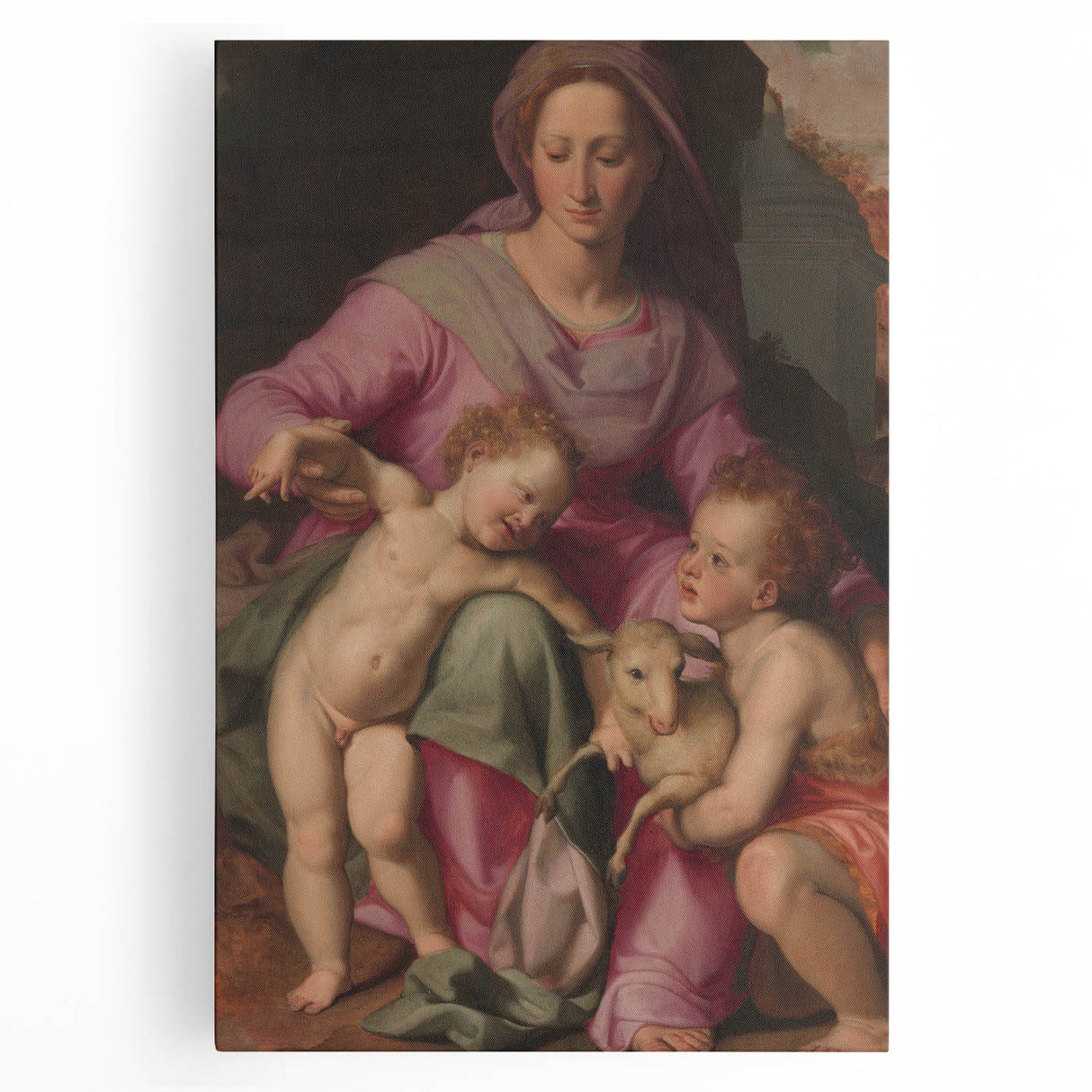 Madonna and Child by Santi di Tito - Renaissance Masterpiece Print