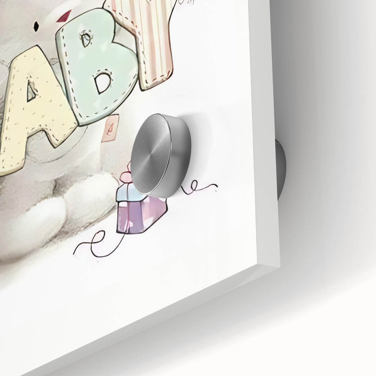 Baby Bunny Nursery Canvas Prints - Custom Baby Room Decor