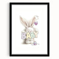 Baby Bunny Nursery Canvas Prints - Custom Baby Room Decor