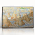 Impressionist Wheat Fields Wall Art - Sheaves of Wheat by Van Gogh