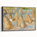 Impressionist Wheat Fields Wall Art - Sheaves of Wheat by Van Gogh