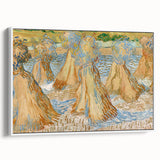 Impressionist Wheat Fields Wall Art - Sheaves of Wheat by Van Gogh