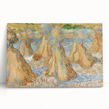 Impressionist Wheat Fields Wall Art - Sheaves of Wheat by Van Gogh