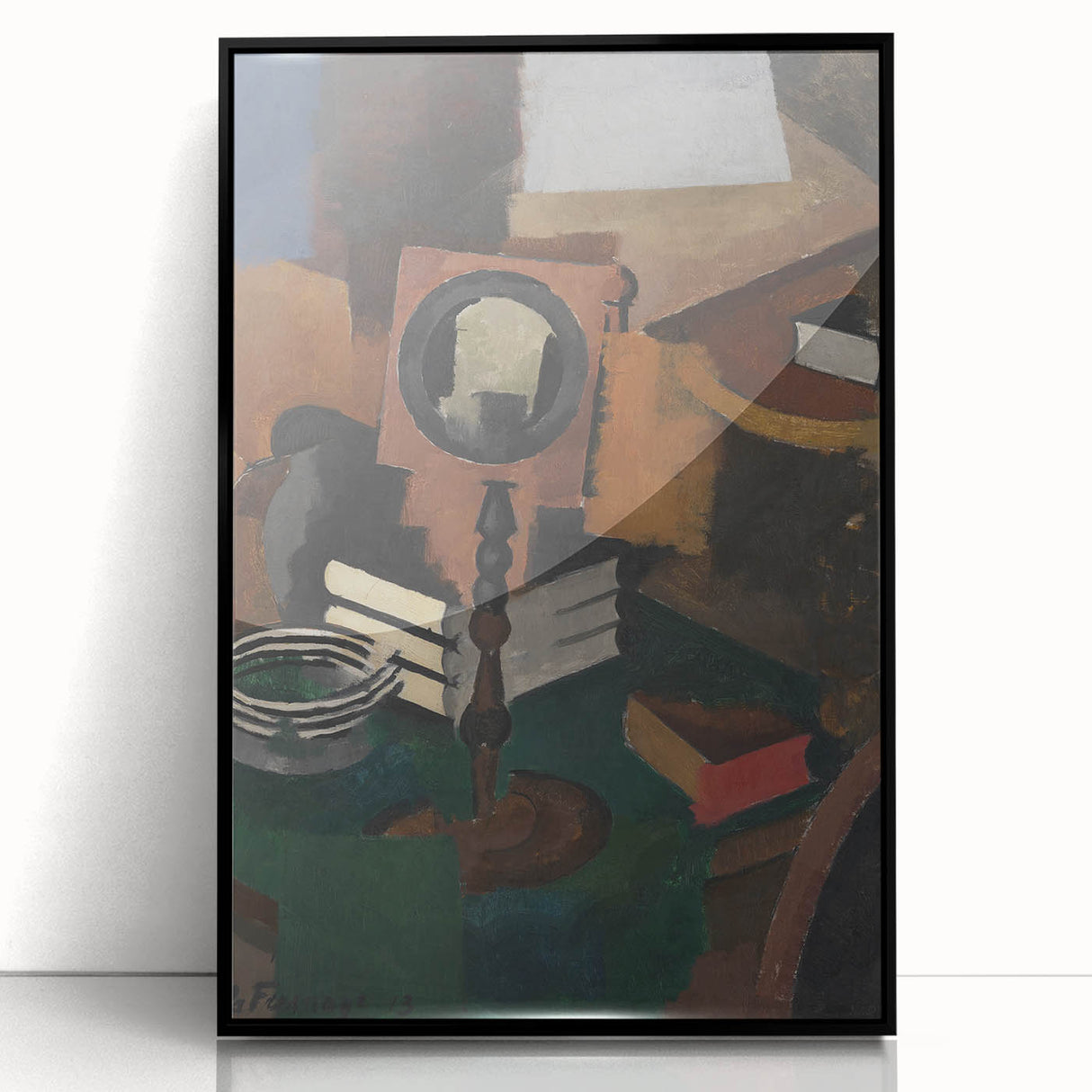 Modern Wall Art: Cubist Still Life – Setup by Roger de La Fresnaye