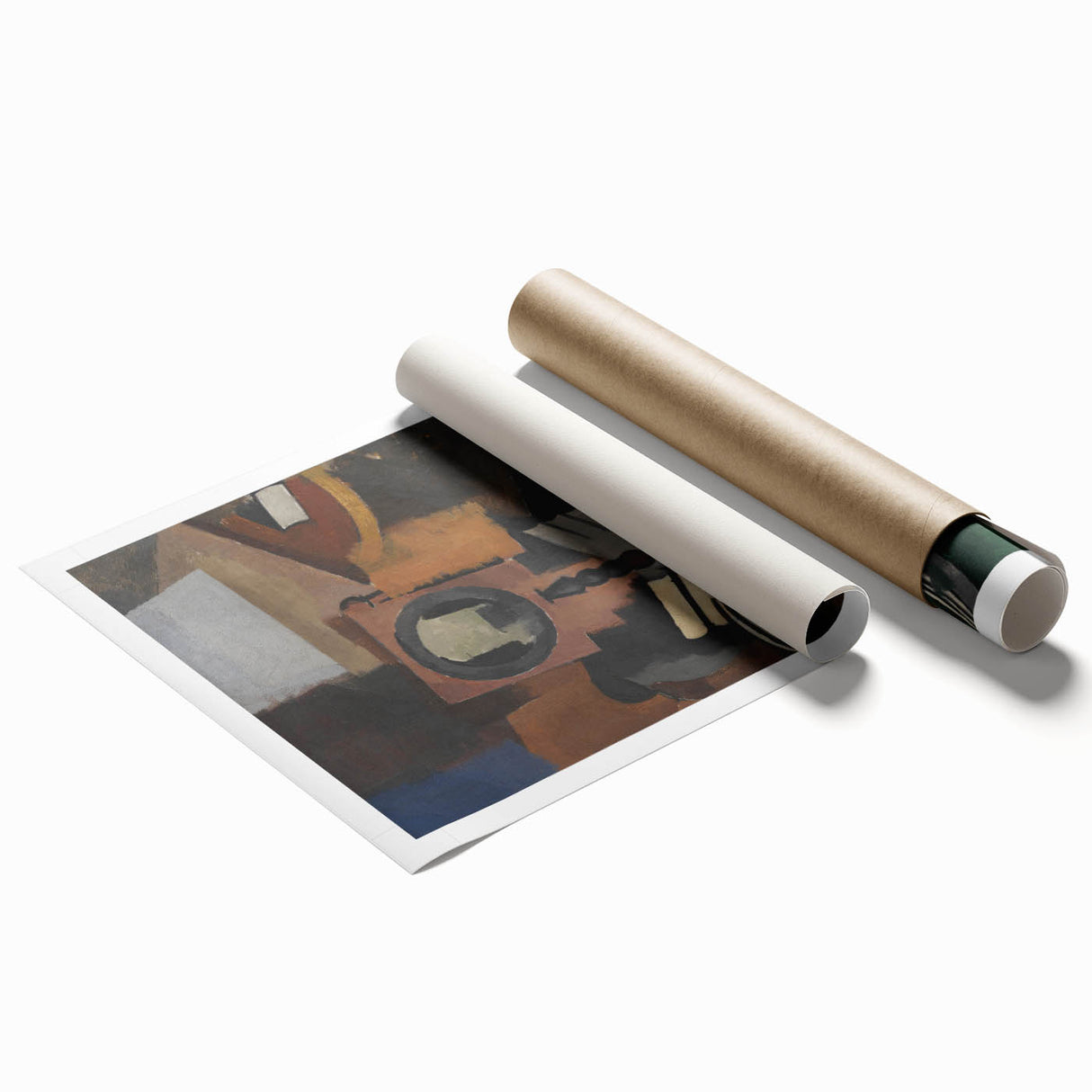 Modern Wall Art: Cubist Still Life – Setup by Roger de La Fresnaye