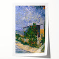 Van Gogh’s Shelter on Montmartre: Vibrant Impressionist Landscape Art