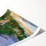 Van Gogh’s Shelter on Montmartre: Vibrant Impressionist Landscape Art