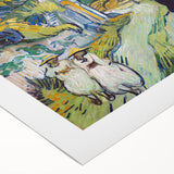 Impressionist Village Scene Wall Art - Stairway at Auvers by Van Gogh