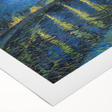 Impressionist Night Sky Wall Art - Starry Night Over Rhône by Van Gogh