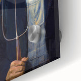 Modern Wall Art: Grant Wood's American Gothic – Iconic Rural Portrait