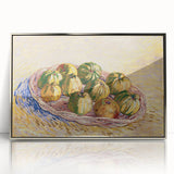 Impressionist Still Life Wall Art - Basket of Apples by Van Gogh