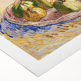 Impressionist Still Life Wall Art - Basket of Apples by Van Gogh