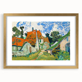 Impressionist Village Wall Art - Street in Auvers by Van Gogh