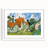 Impressionist Village Wall Art - Street in Auvers by Van Gogh