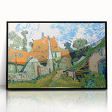 Impressionist Village Wall Art - Street in Auvers by Van Gogh