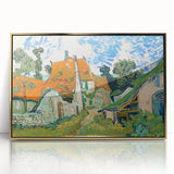 Impressionist Village Wall Art - Street in Auvers by Van Gogh