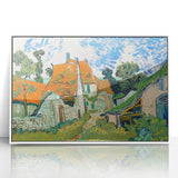 Impressionist Village Wall Art - Street in Auvers by Van Gogh