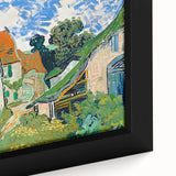 Impressionist Village Wall Art - Street in Auvers by Van Gogh