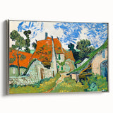 Impressionist Village Wall Art - Street in Auvers by Van Gogh