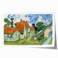 Impressionist Village Wall Art - Street in Auvers by Van Gogh