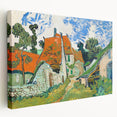Impressionist Village Wall Art - Street in Auvers by Van Gogh