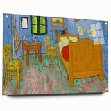 Impressionist Interior Wall Art - The Bedroom by Van Gogh