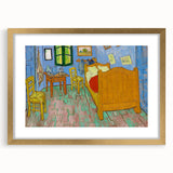 Impressionist Interior Wall Art - The Bedroom by Van Gogh