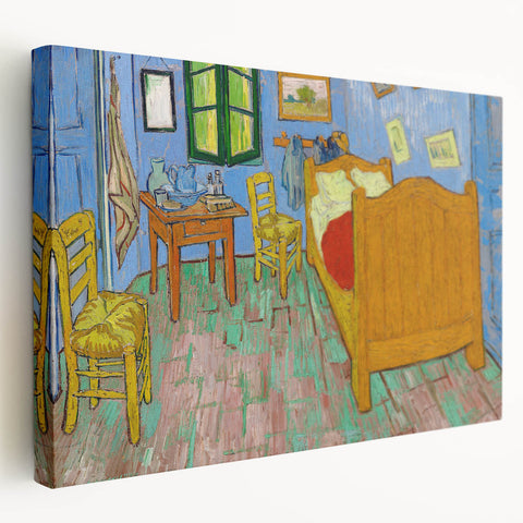 Impressionist Interior Wall Art - The Bedroom by Van Gogh