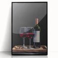 Large abstract wall art featuring vibrant red and orange swirls on a framed acrylic, ideal for modern living room decor.