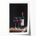 Rolled canvas print featuring delicate floral designs in soft pastel colors, suitable for dining room or bathroom wall art.