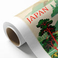 Vintage Japan Travel Poster | Mount Fuji and Scenic Landscape Art Print
