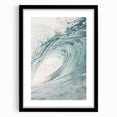 Extra large, textured abstract art print featuring vibrant, colorful swirls on a black framed canvas.
