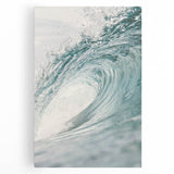 Large black and white abstract canvas print, featuring dynamic brush strokes, ideal for kitchen wall art.