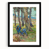 Van Gogh’s The Diggers (1889): Vibrant Impressionist Landscape Art