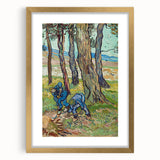 Van Gogh’s The Diggers (1889): Vibrant Impressionist Landscape Art