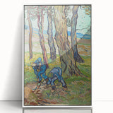 Van Gogh’s The Diggers (1889): Vibrant Impressionist Landscape Art