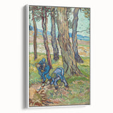 Van Gogh’s The Diggers (1889): Vibrant Impressionist Landscape Art