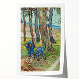 Van Gogh’s The Diggers (1889): Vibrant Impressionist Landscape Art