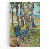 Van Gogh’s The Diggers (1889): Vibrant Impressionist Landscape Art