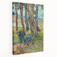 Van Gogh’s The Diggers (1889): Vibrant Impressionist Landscape Art