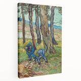 Van Gogh’s The Diggers (1889): Vibrant Impressionist Landscape Art