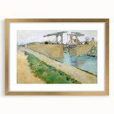 Impressionist Landscape Wall Art - The Langlois Bridge by Van Gogh
