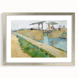 Impressionist Landscape Wall Art - The Langlois Bridge by Van Gogh