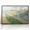 Impressionist Landscape Wall Art - The Langlois Bridge by Van Gogh