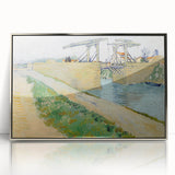 Impressionist Landscape Wall Art - The Langlois Bridge by Van Gogh